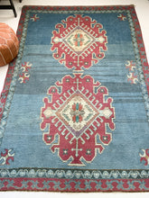 Load image into Gallery viewer, No. A1041 - 5.7&#39; x 8.3&#39; Vintage Turkish Area Rug
