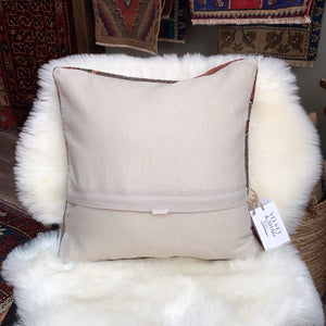 No. P309 - 16" X 16" Turkish Rug Pillow Cover