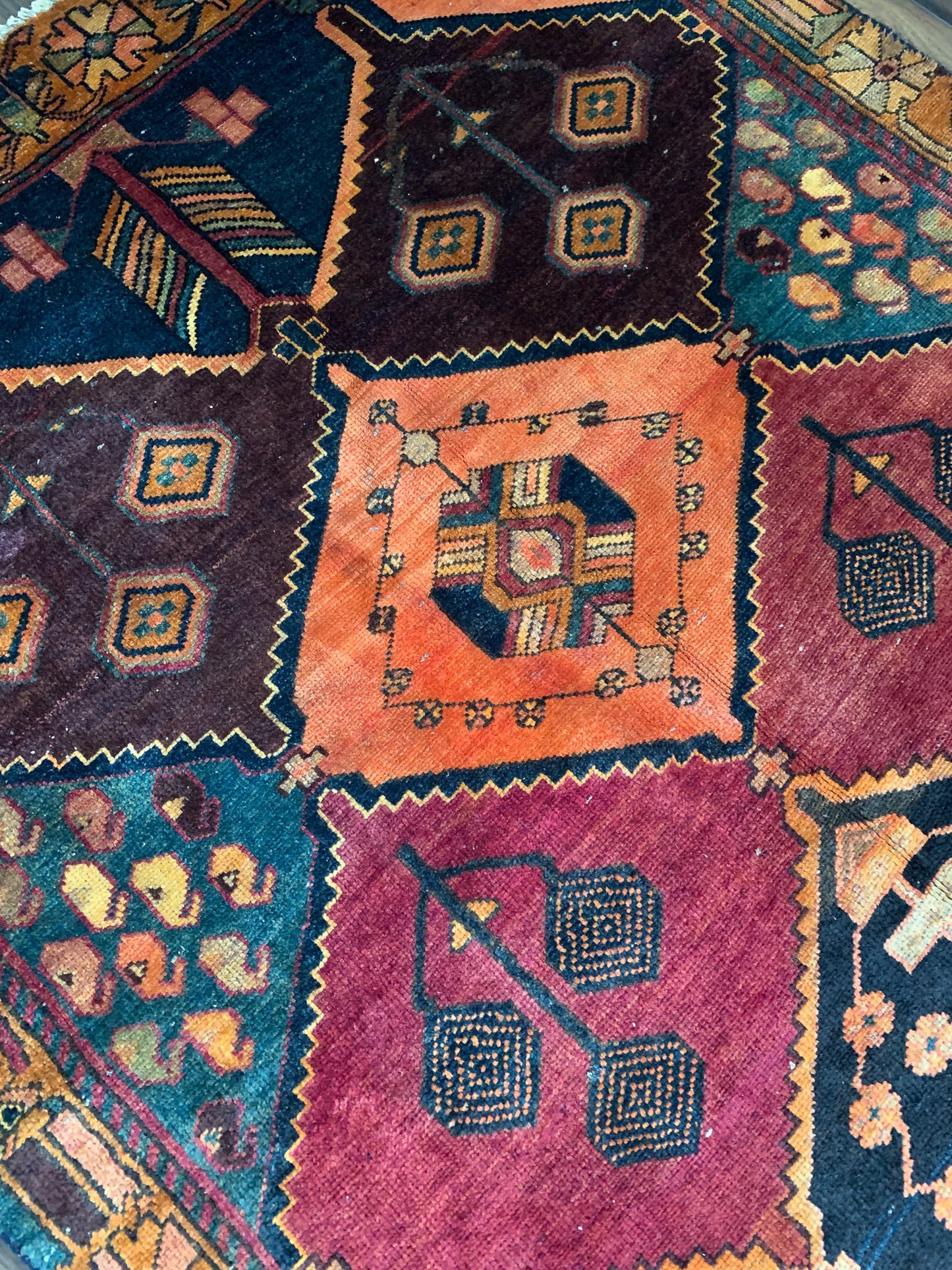 Vintage Persian Area Rug No. A1162 - 4.8' x 8.6'