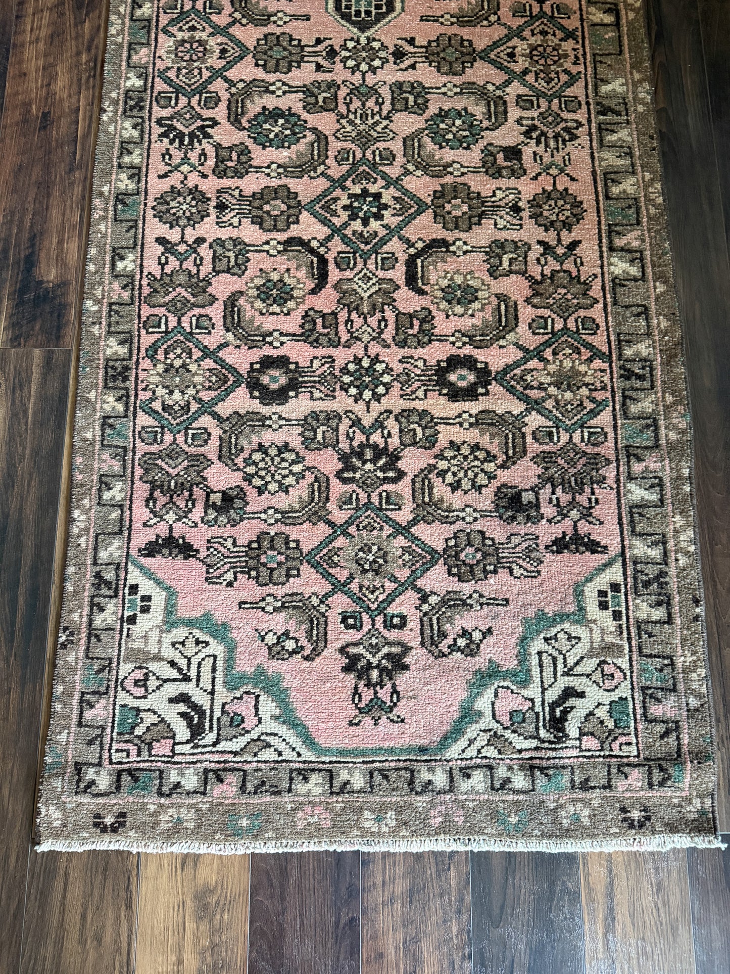 Vintage Hamadan Runner Rug No. R1244 - 2.9’x9.5’