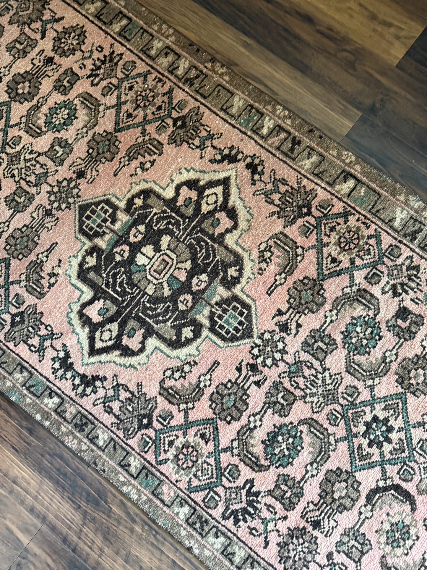 Vintage Hamadan Runner Rug No. R1244 - 2.9’x9.5’