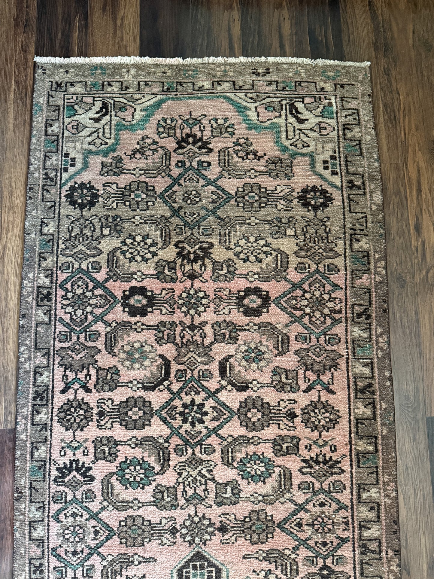Vintage Hamadan Runner Rug No. R1244 - 2.9’x9.5’