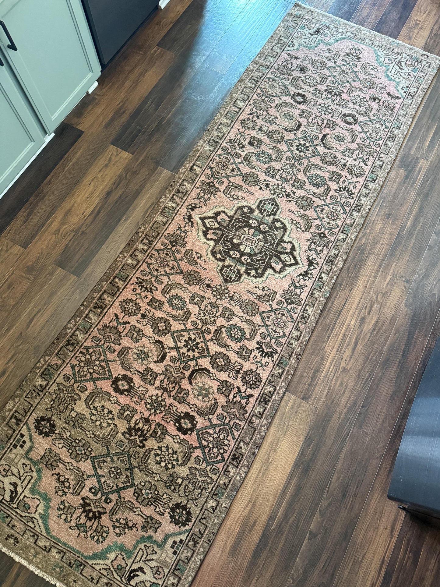 Vintage Hamadan Runner Rug No. R1244 - 2.9’x9.5’