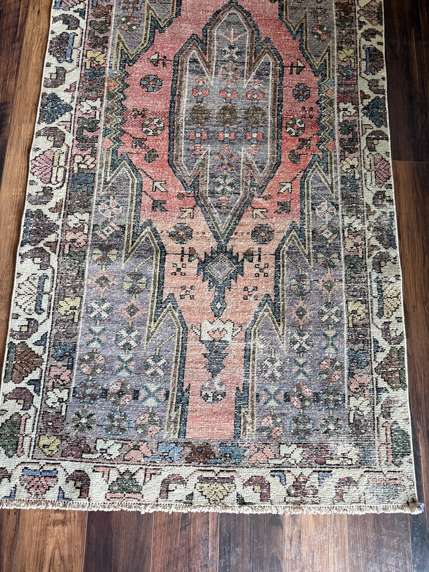 Vintage Hamadan Runner Rug No. R1245 - 3.1’x9.5’