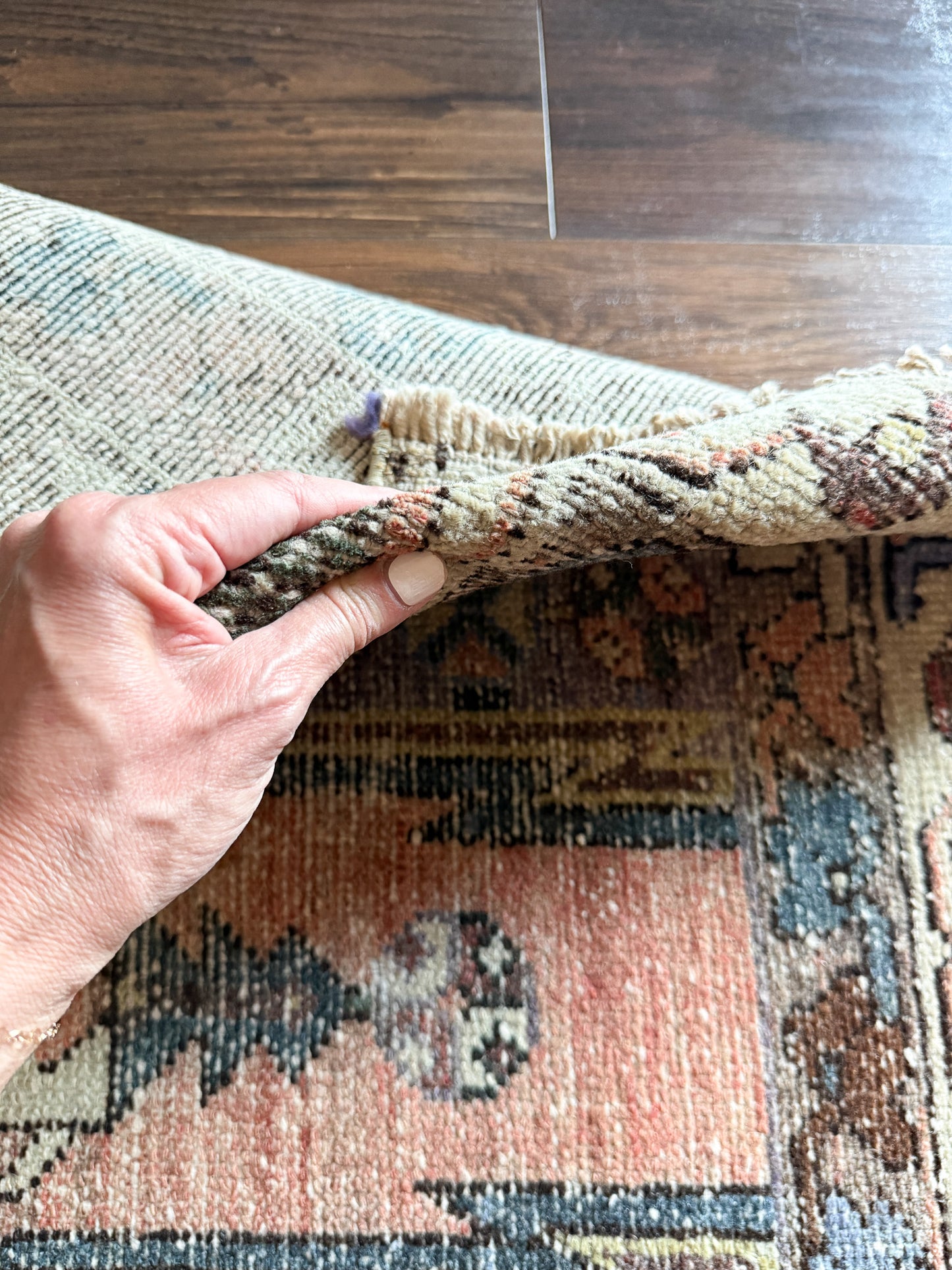 Vintage Hamadan Runner Rug No. R1245 - 3.1’x9.5’