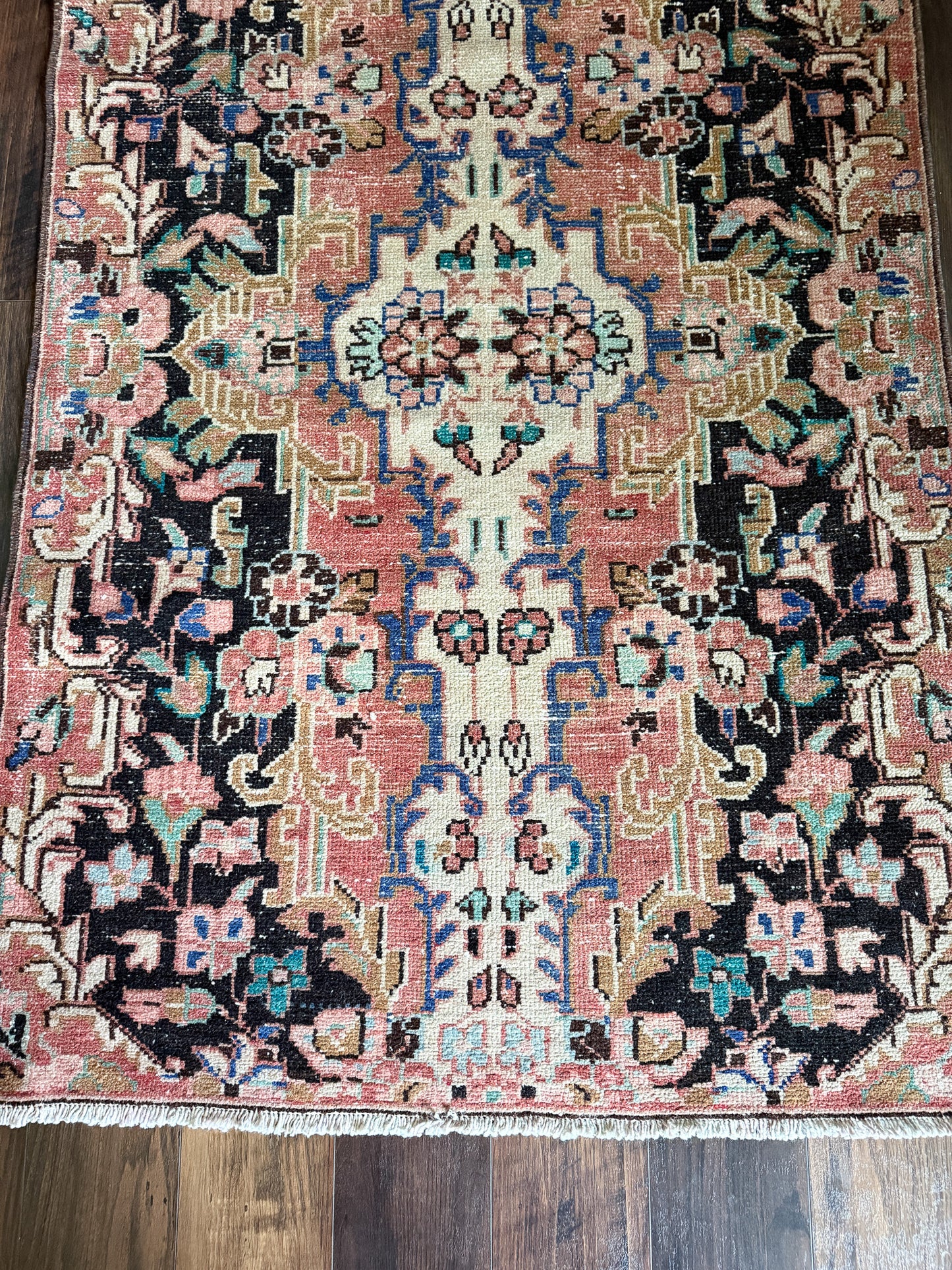 Vintage Karaja Runner Rug No. R1246 - 3.2’x9.5’