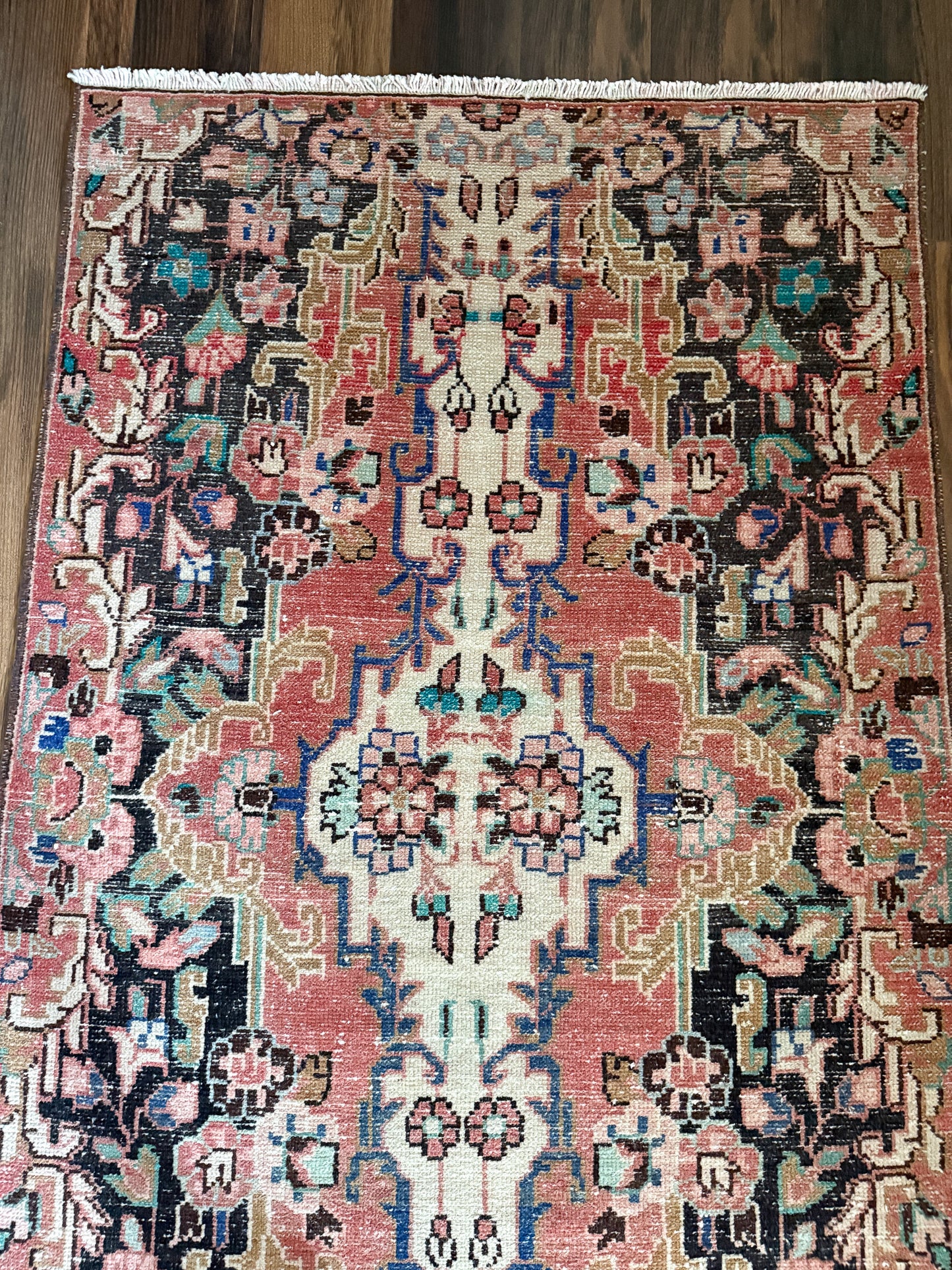 Vintage Karaja Runner Rug No. R1246 - 3.2’x9.5’