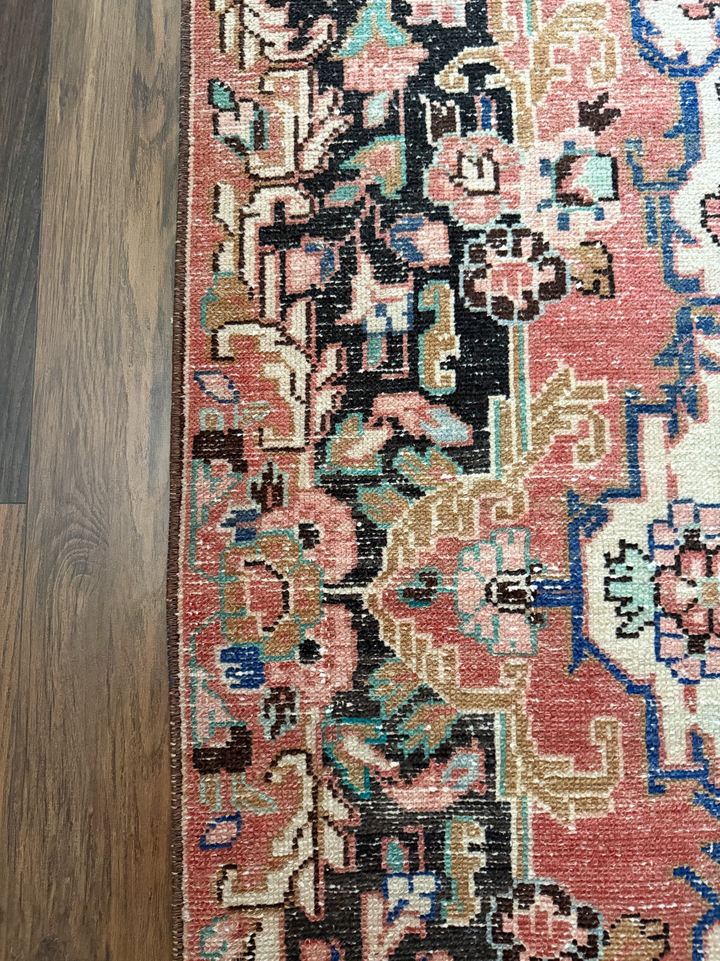 Vintage Karaja Runner Rug No. R1246 - 3.2’x9.5’
