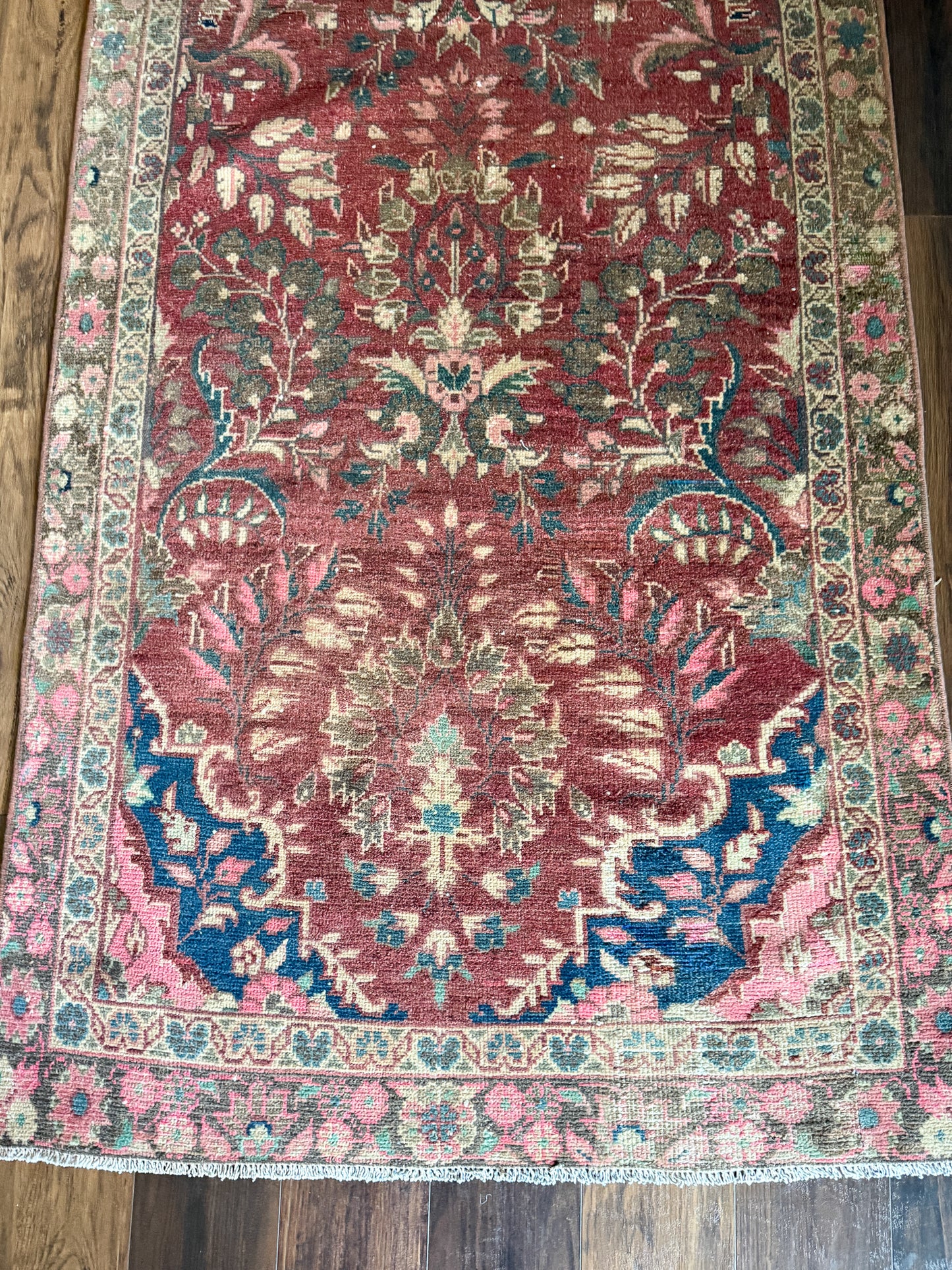 Vintage Seraband Runner Rug No. R1247 - 3.1’x10.2’