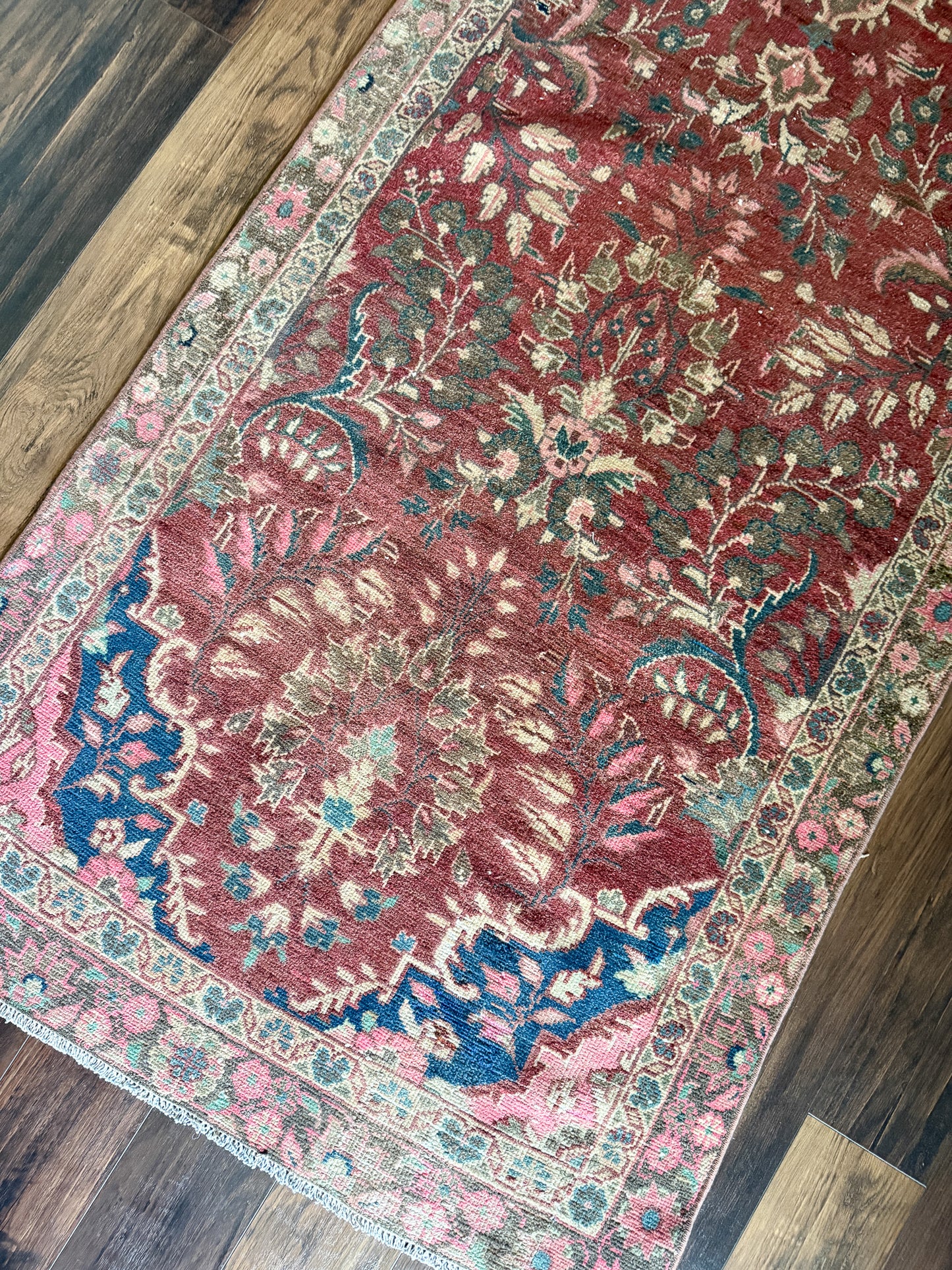 Vintage Seraband Runner Rug No. R1247 - 3.1’x10.2’