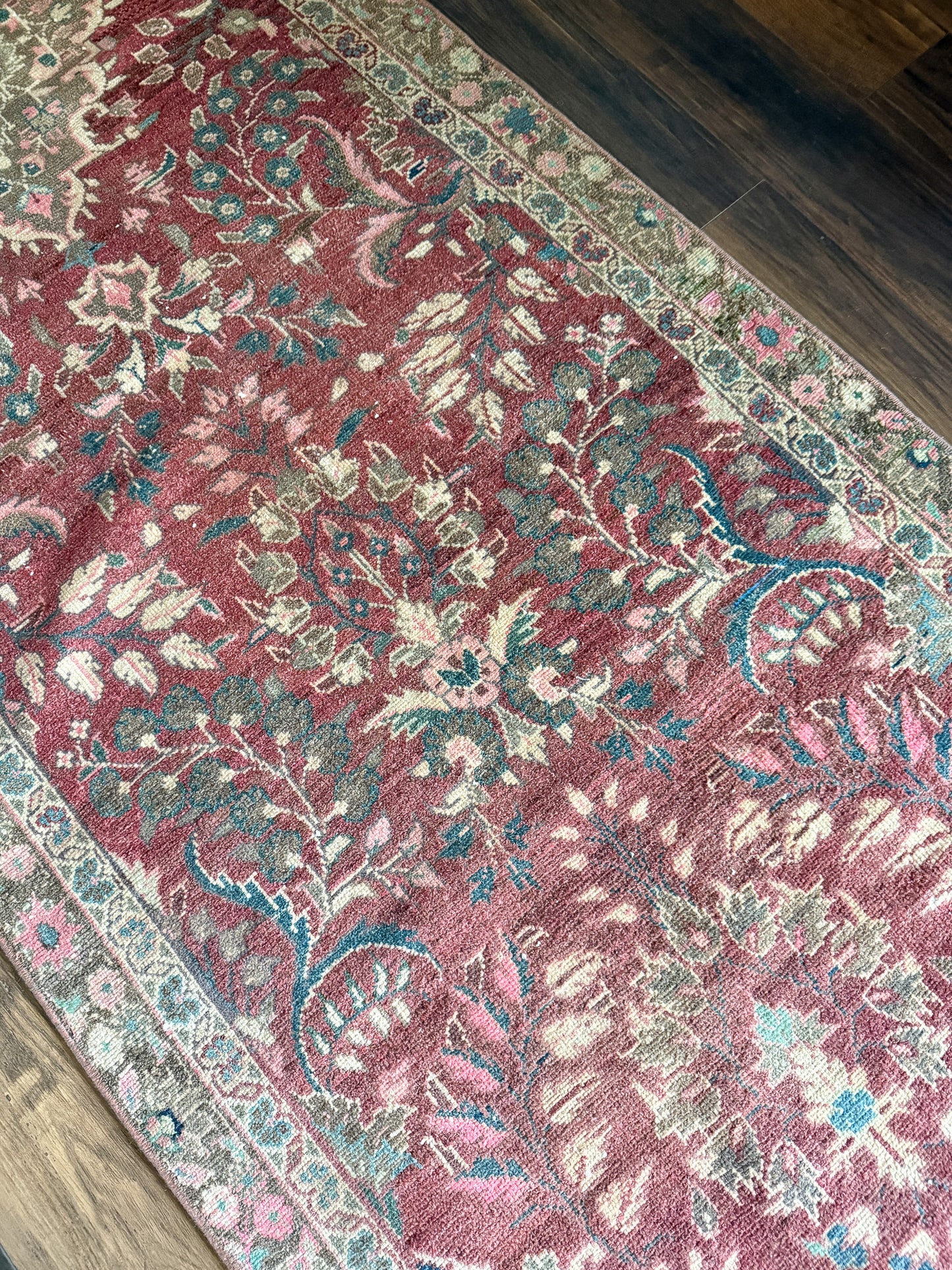 Vintage Seraband Runner Rug No. R1247 - 3.1’x10.2’
