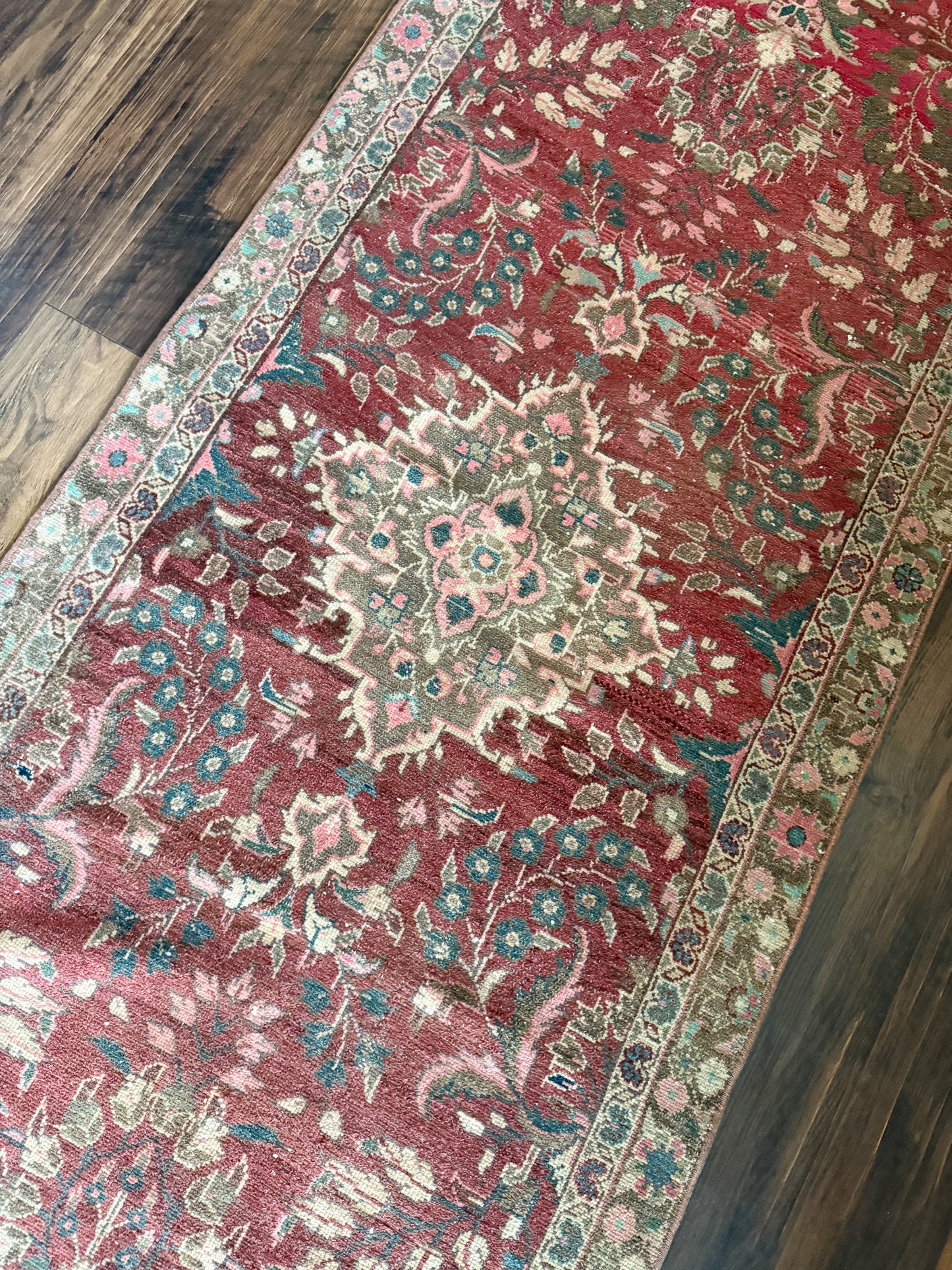 Vintage Seraband Runner Rug No. R1247 - 3.1’x10.2’