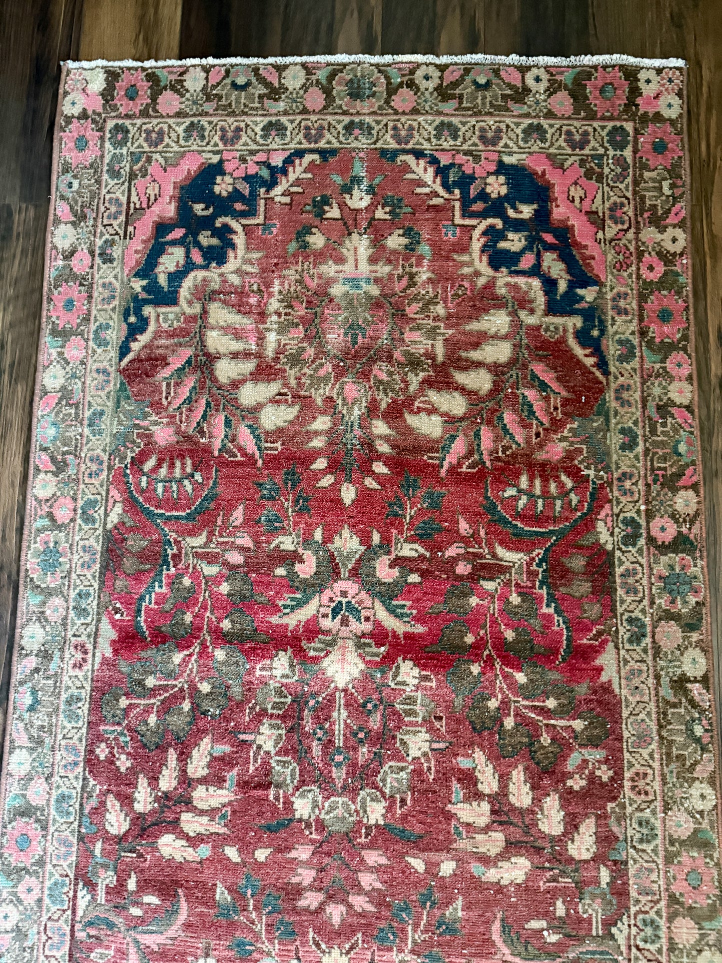 Vintage Seraband Runner Rug No. R1247 - 3.1’x10.2’