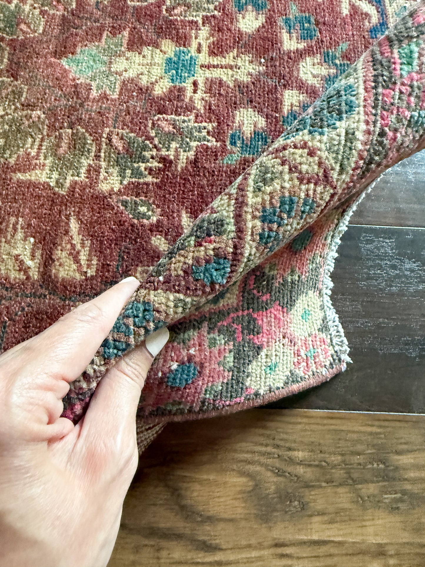 Vintage Seraband Runner Rug No. R1247 - 3.1’x10.2’