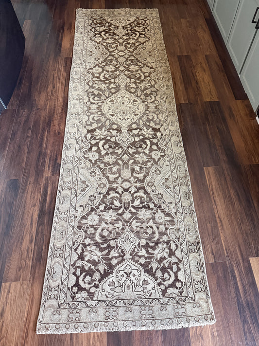 Vintage Malayer Runner Rug No. R1248 - 3’x10.1’