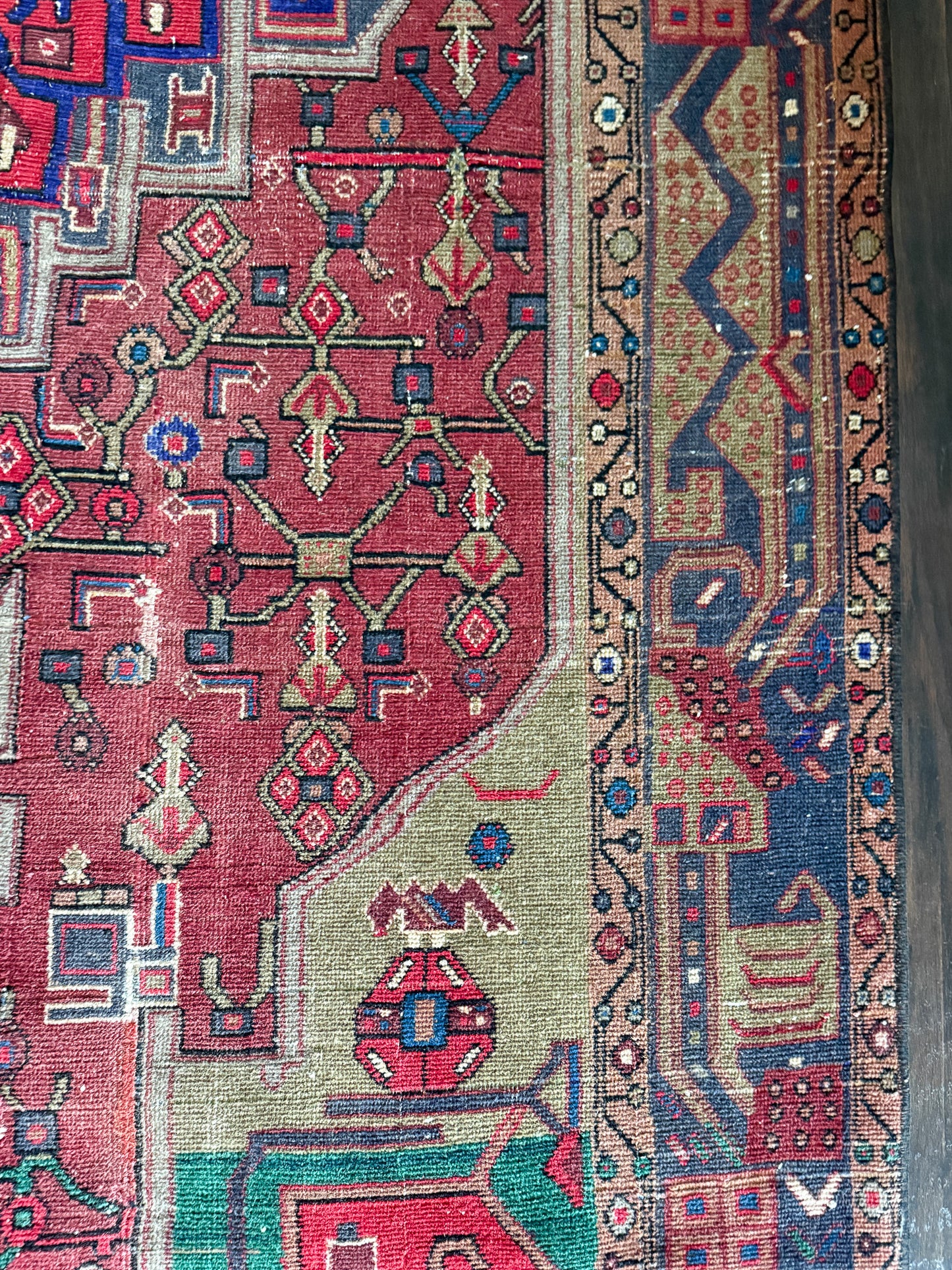 Vintage Karaja Area Rug No. A1249 - 4.8'x9.5'