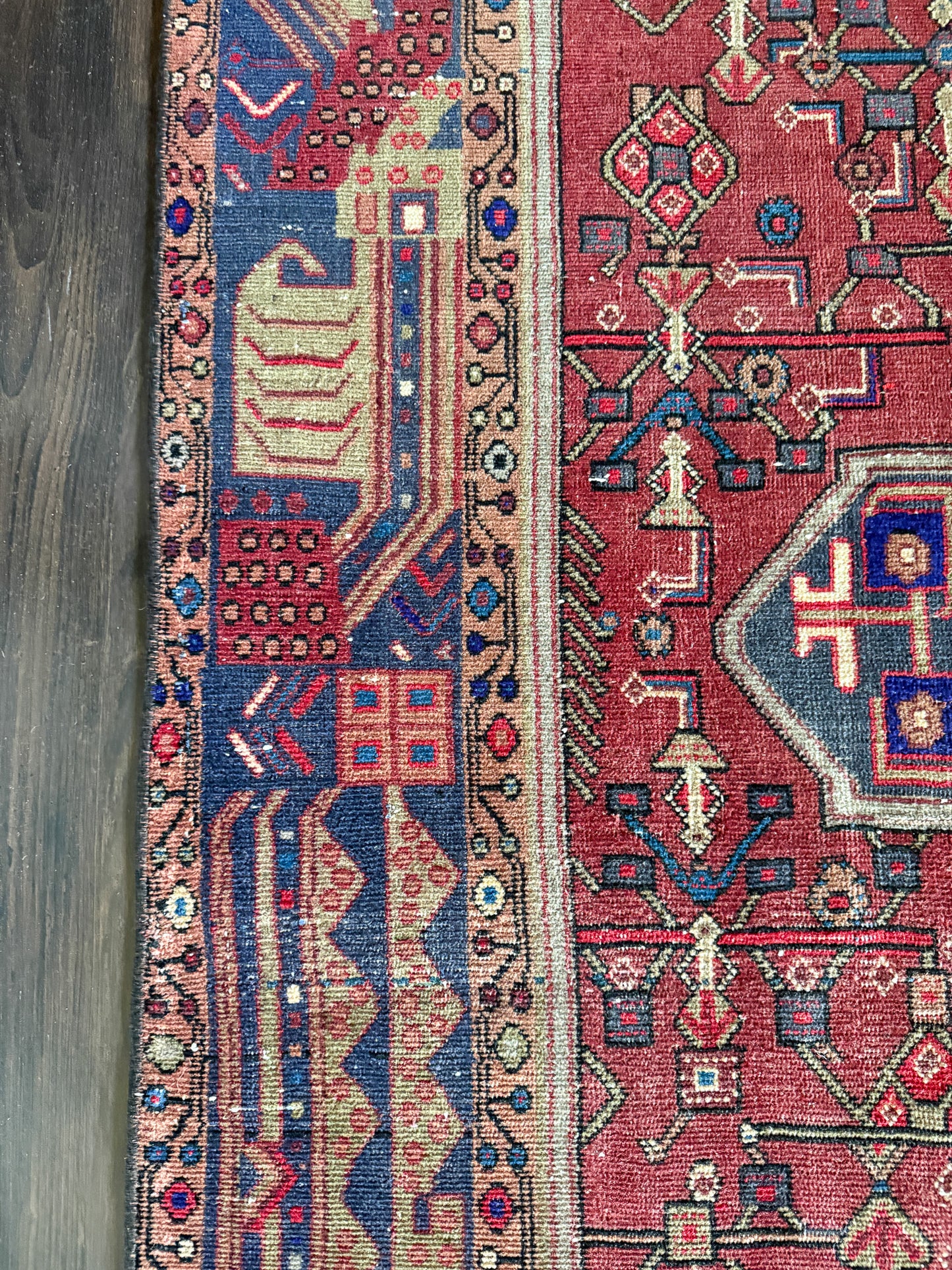 Vintage Karaja Area Rug No. A1249 - 4.8'x9.5'