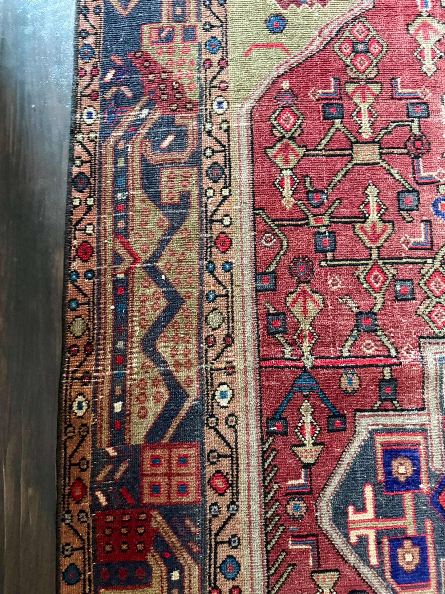 Vintage Karaja Area Rug No. A1249 - 4.8'x9.5'