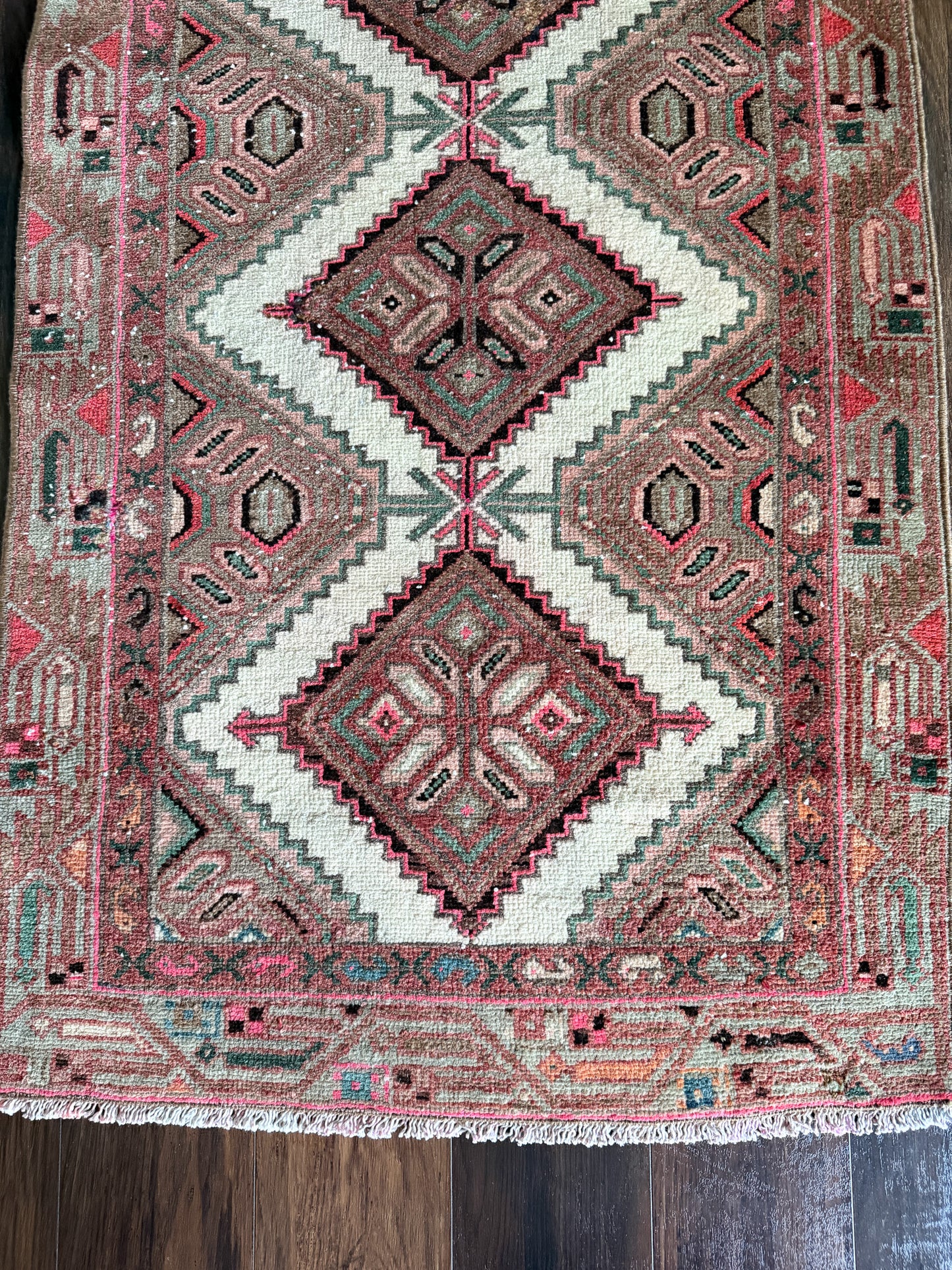 Vintage Hamadan Runner Rug No. R1250 - 2.3’x8.7’