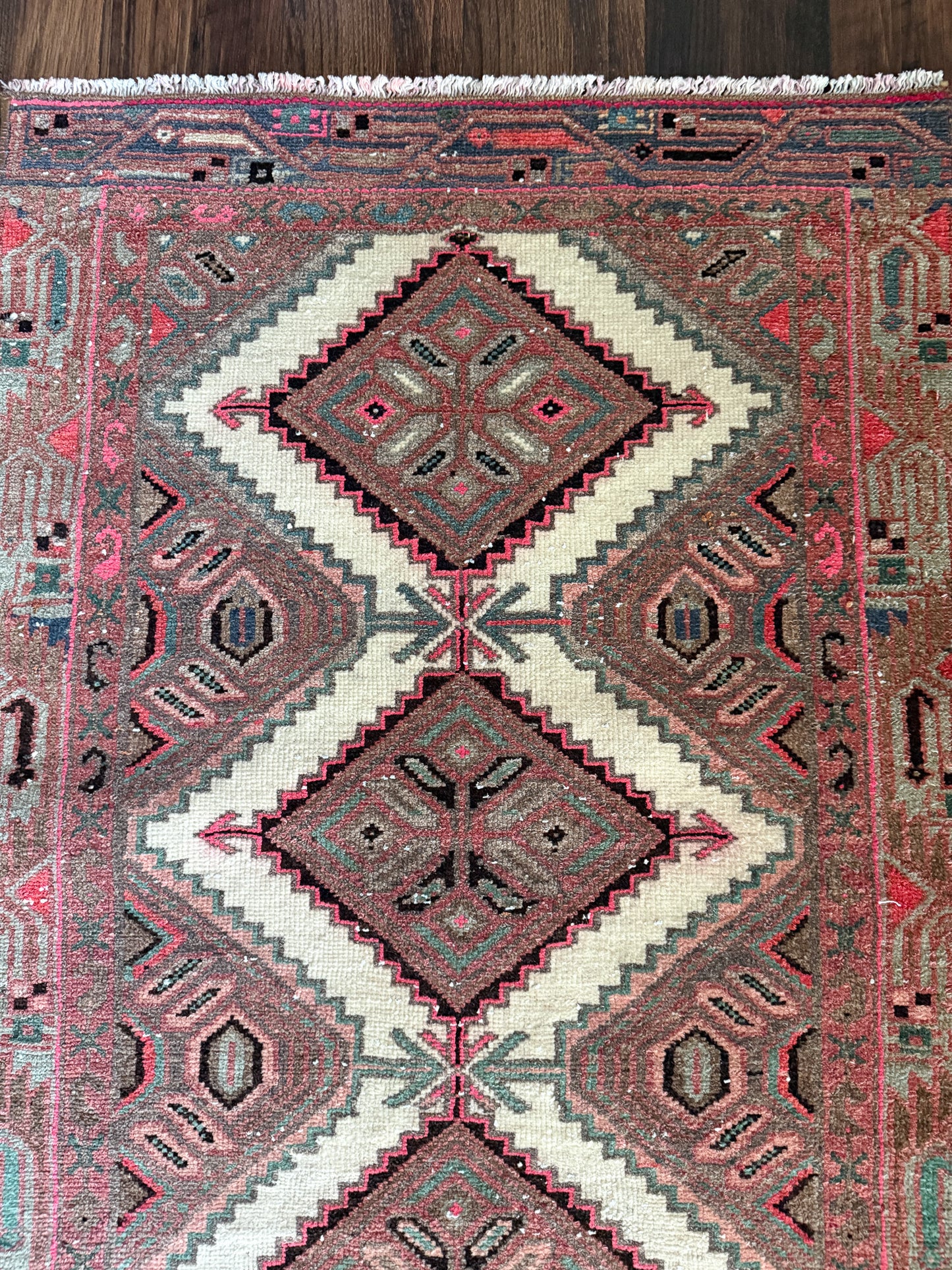 Vintage Hamadan Runner Rug No. R1250 - 2.3’x8.7’