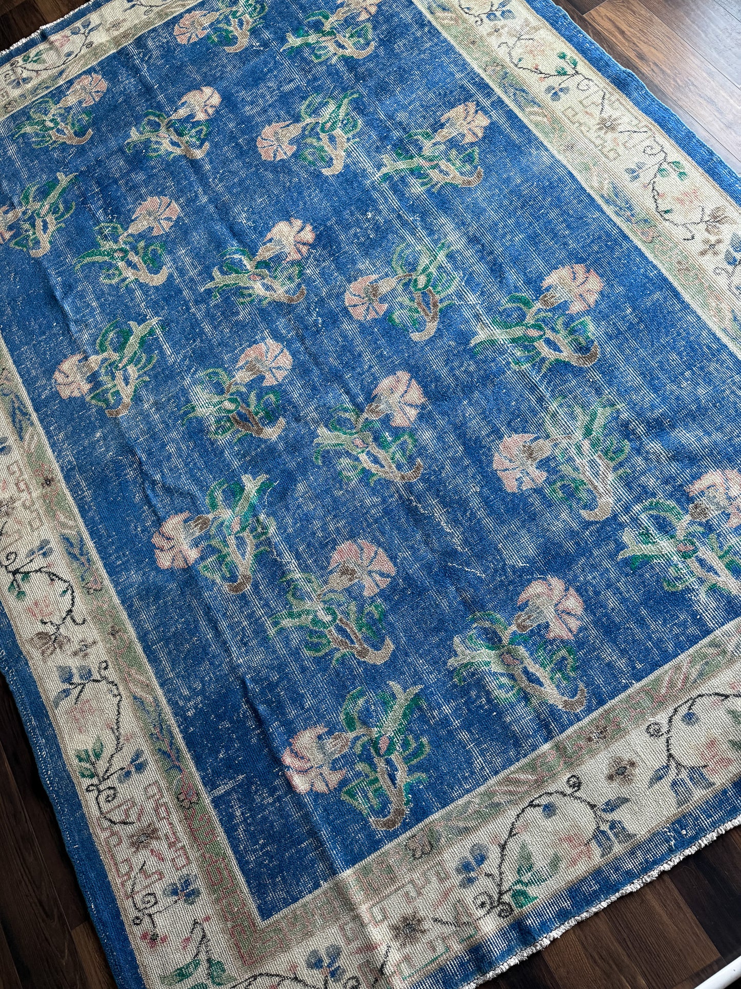 Vintage Turkish Area Rug No. A1253 - 7.0'x9.5'