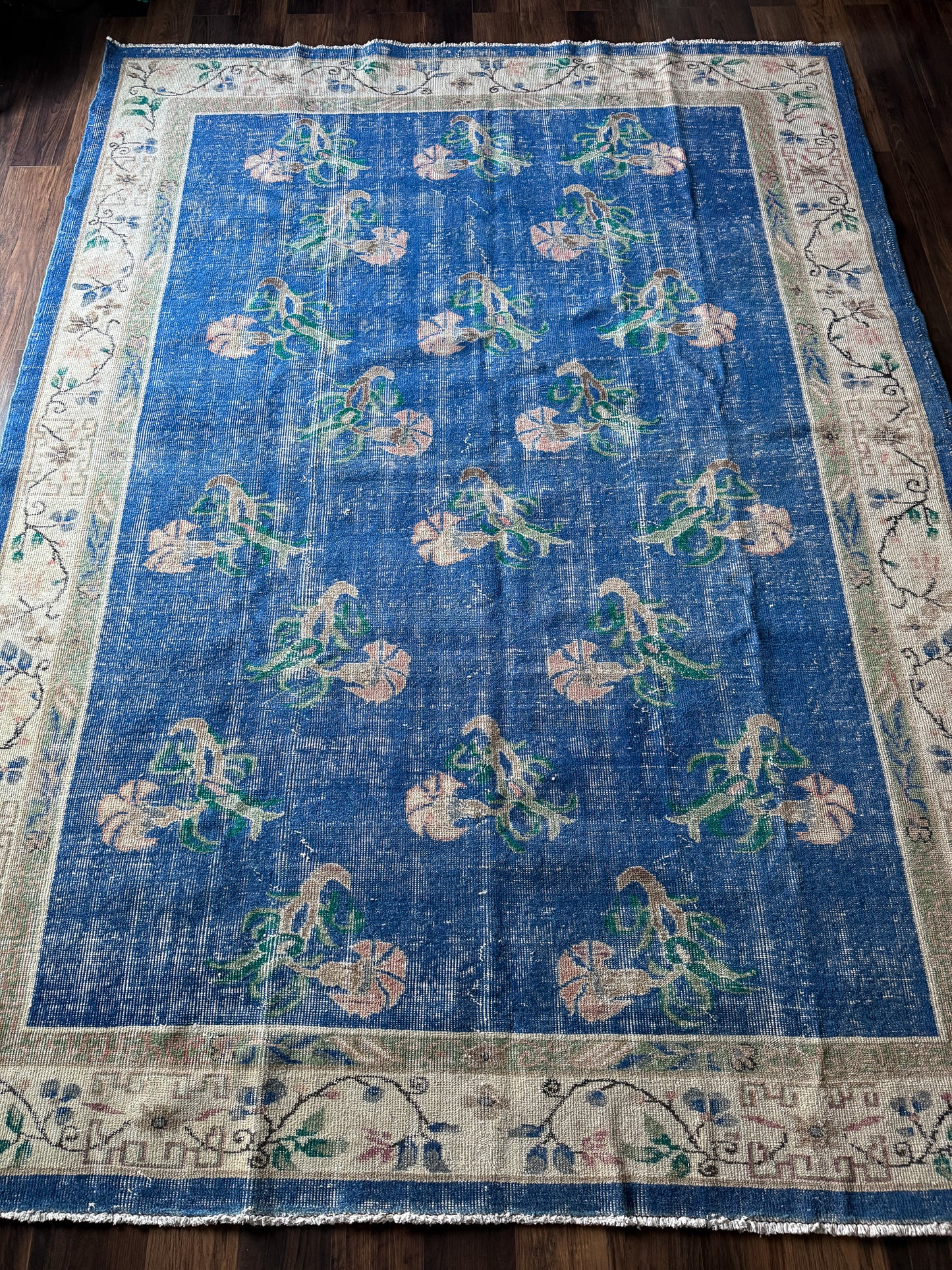Vintage Turkish Area Rug No. A1253 - 7.0'x9.5'