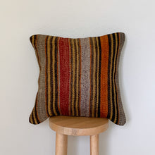 Load image into Gallery viewer, No. P274 - 16.5&quot; X 17&quot; Turkish Rug Pillow Cover
