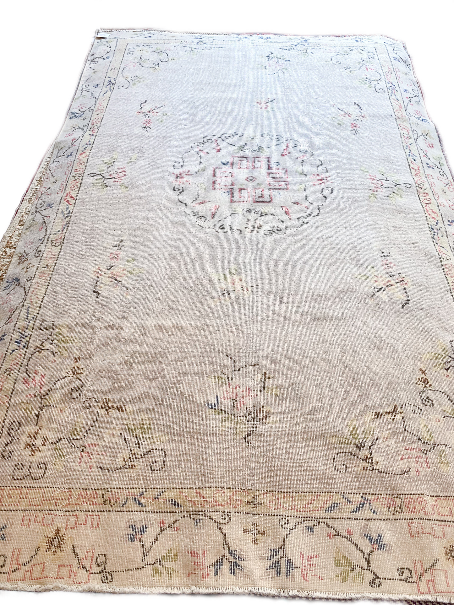 Reserved for Trisha - A1108 - 6.2' x 9.8' Vintage Turkish Area Rug