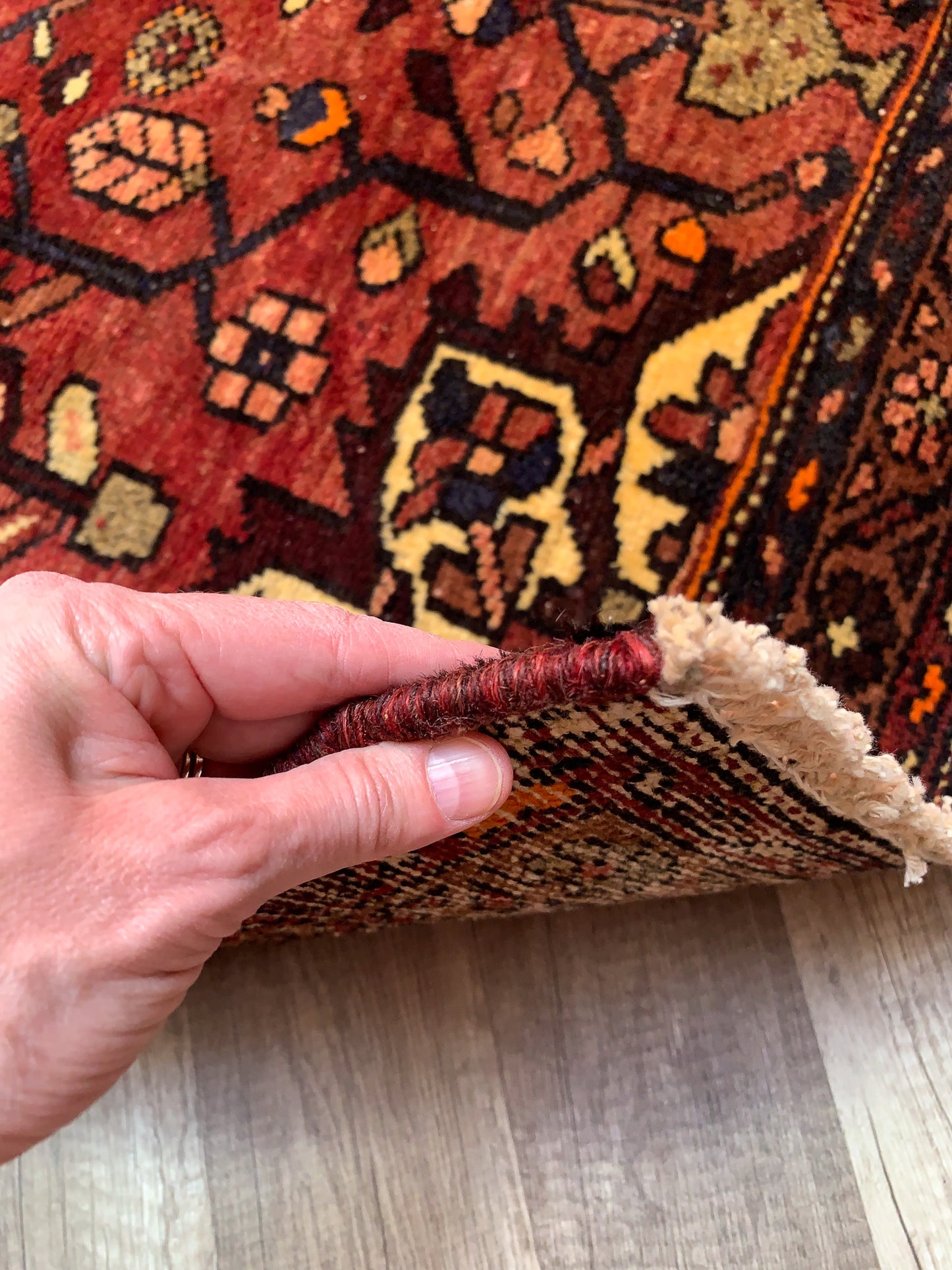 Vintage Persian Area Rug No. A1167 - 3.5' x 5.4'