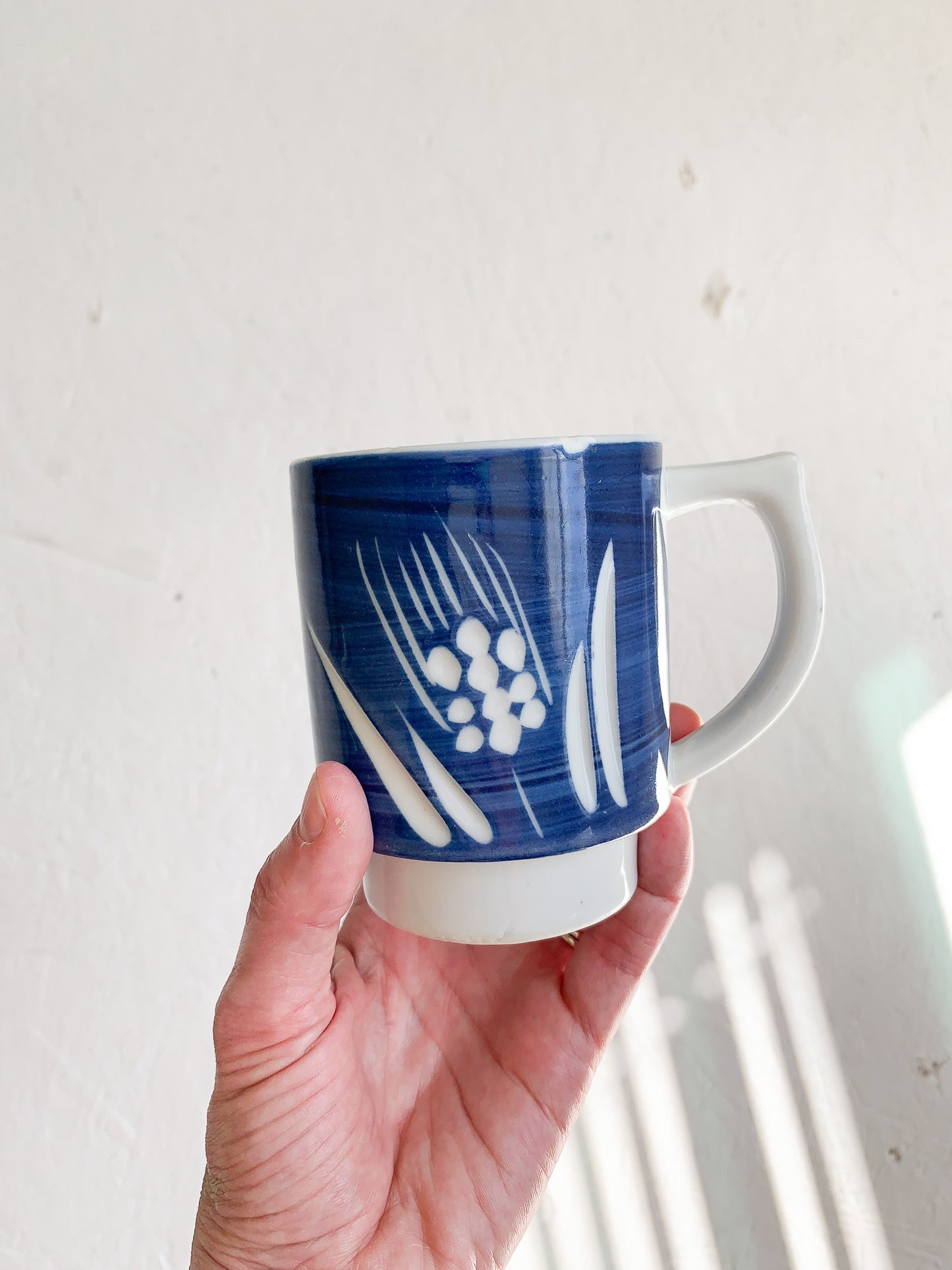 Blue Vintage Coffee Mug