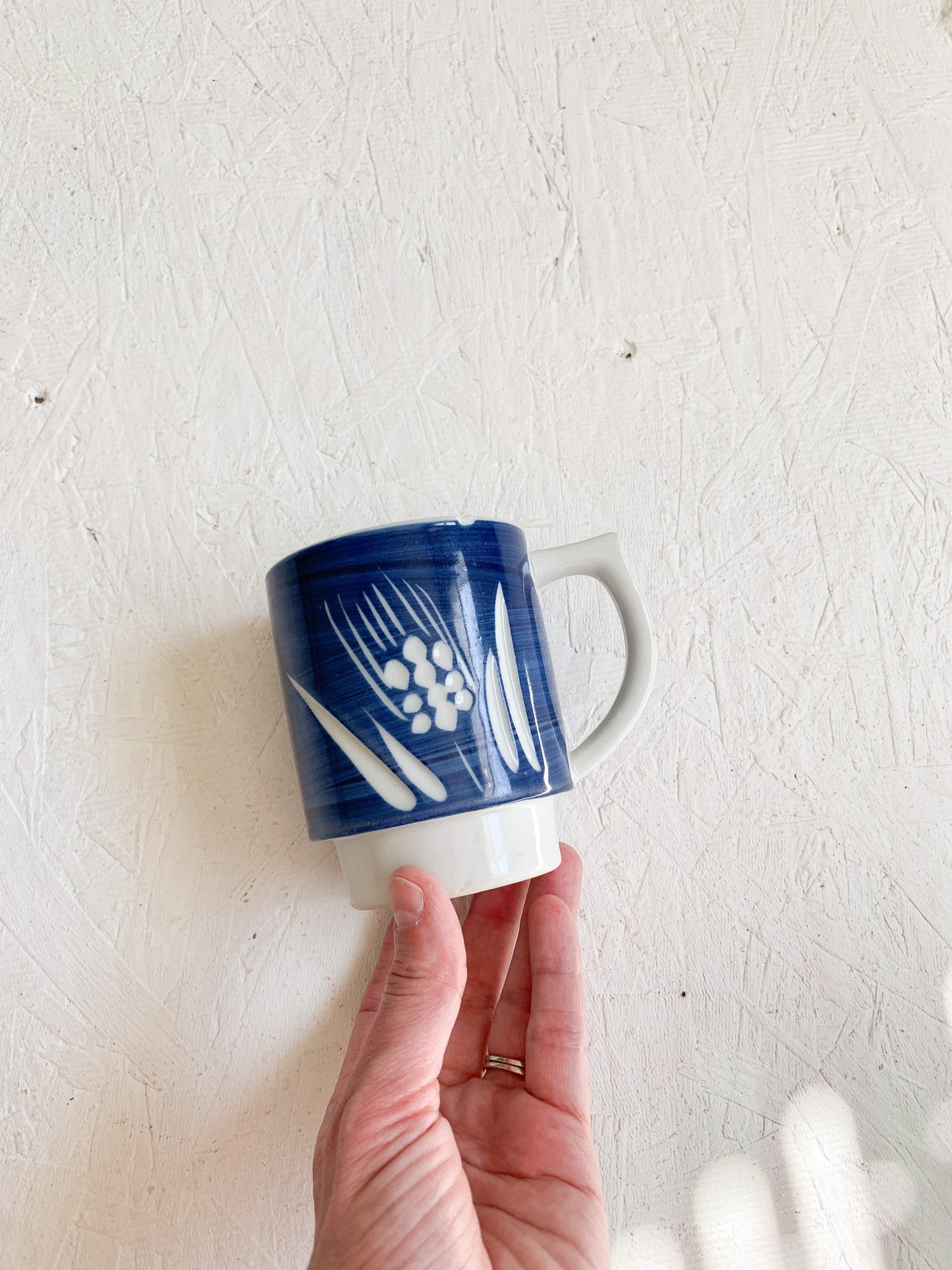 Blue Vintage Coffee Mug