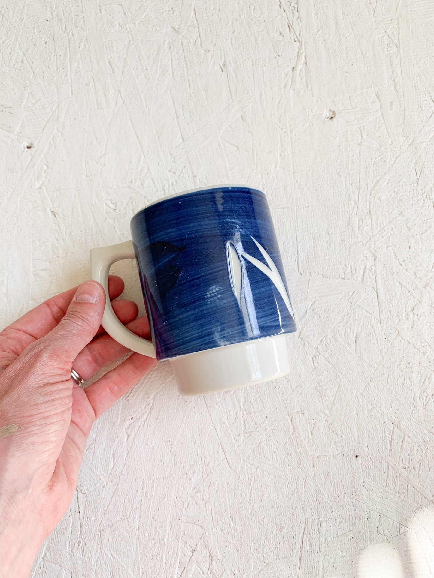 Blue Vintage Coffee Mug