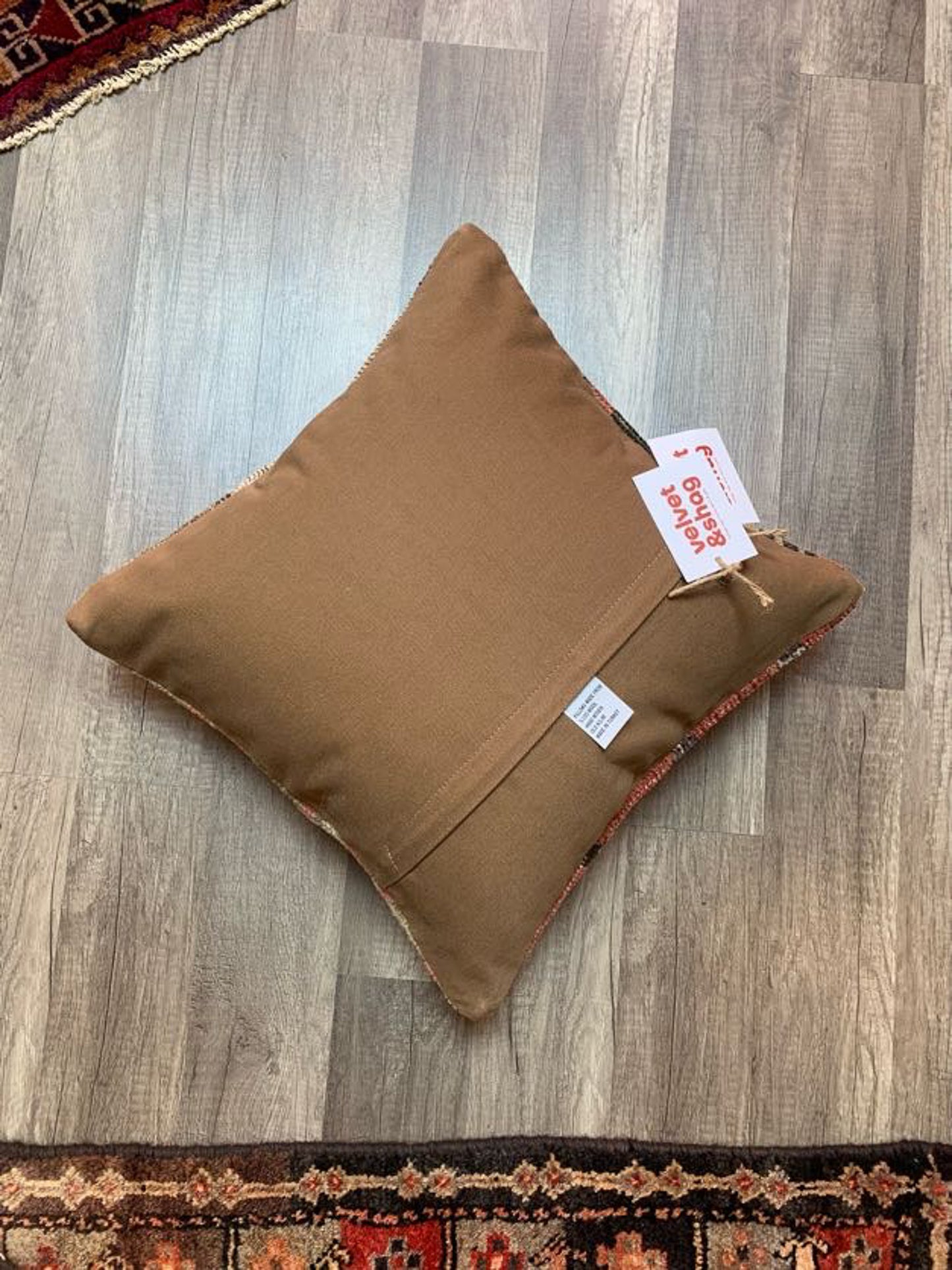 No. P379 - 16" X 16" Turkish Rug Pillow Cover
