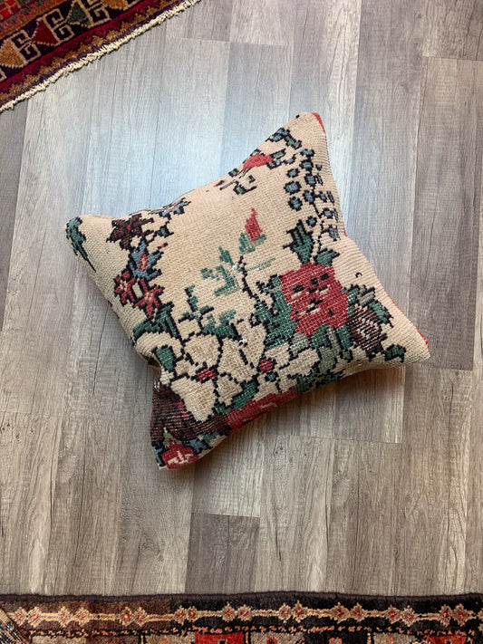 No. P380 - 16" X 16" Turkish Rug Pillow Cover