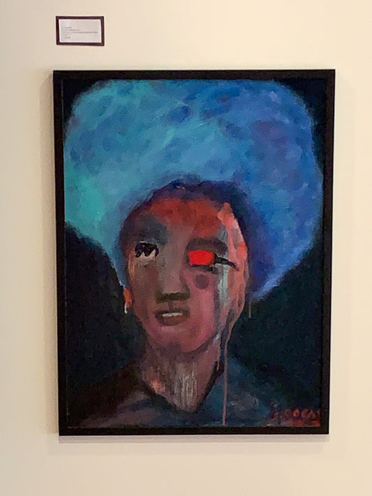 "Angela" Original Painted Portrait by Sandra Bocas