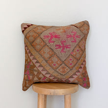 Load image into Gallery viewer, No. P282 - 16&quot; X 16&quot; Turkish Rug Pillow Cover
