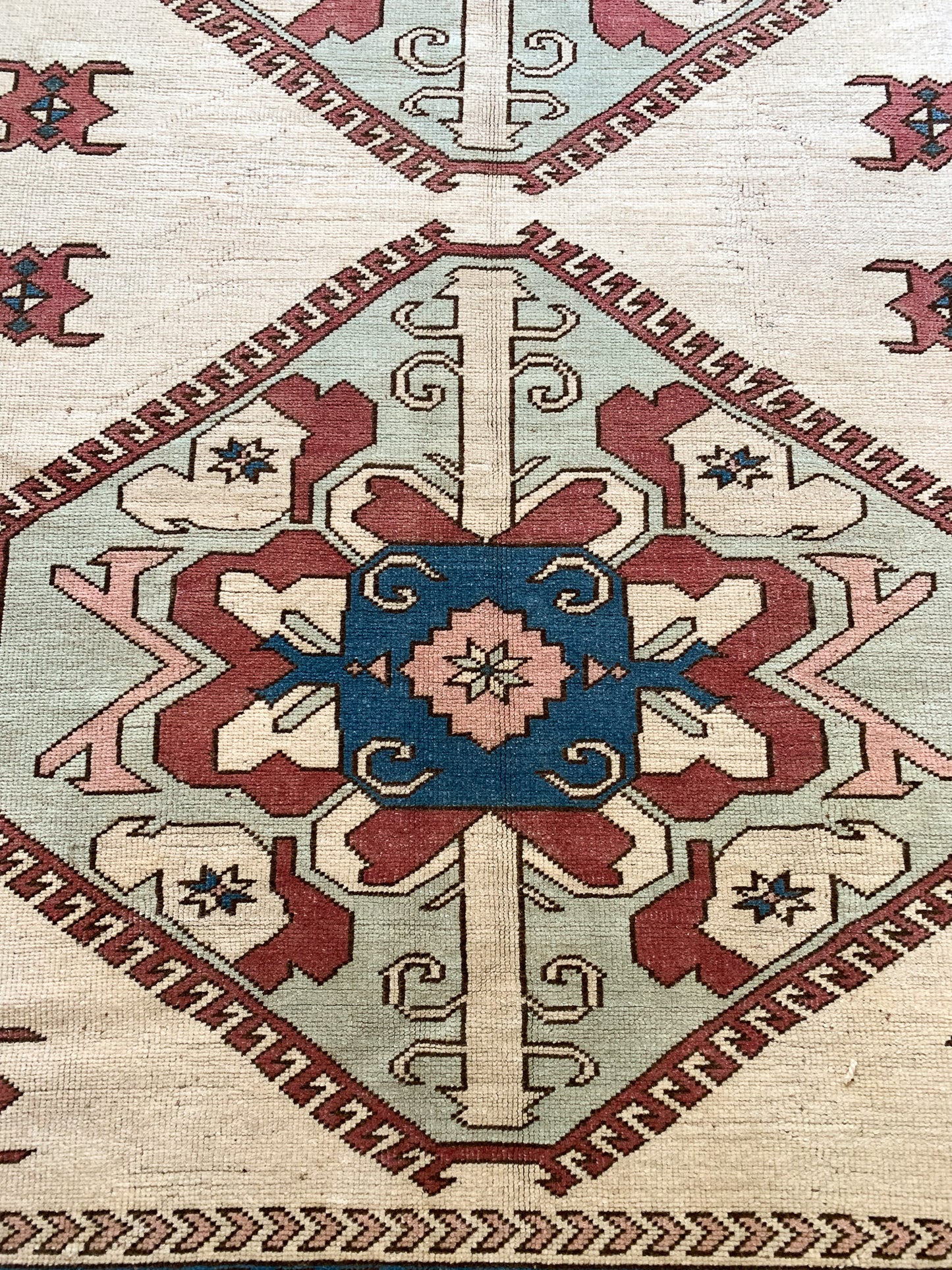 Reserved for Denise - A1055 - 6.6' x 8.8' Vintage Turkish Area Rug