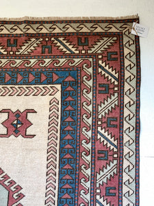 A1055 - 6.6' x 8.8' Vintage Turkish Area Rug