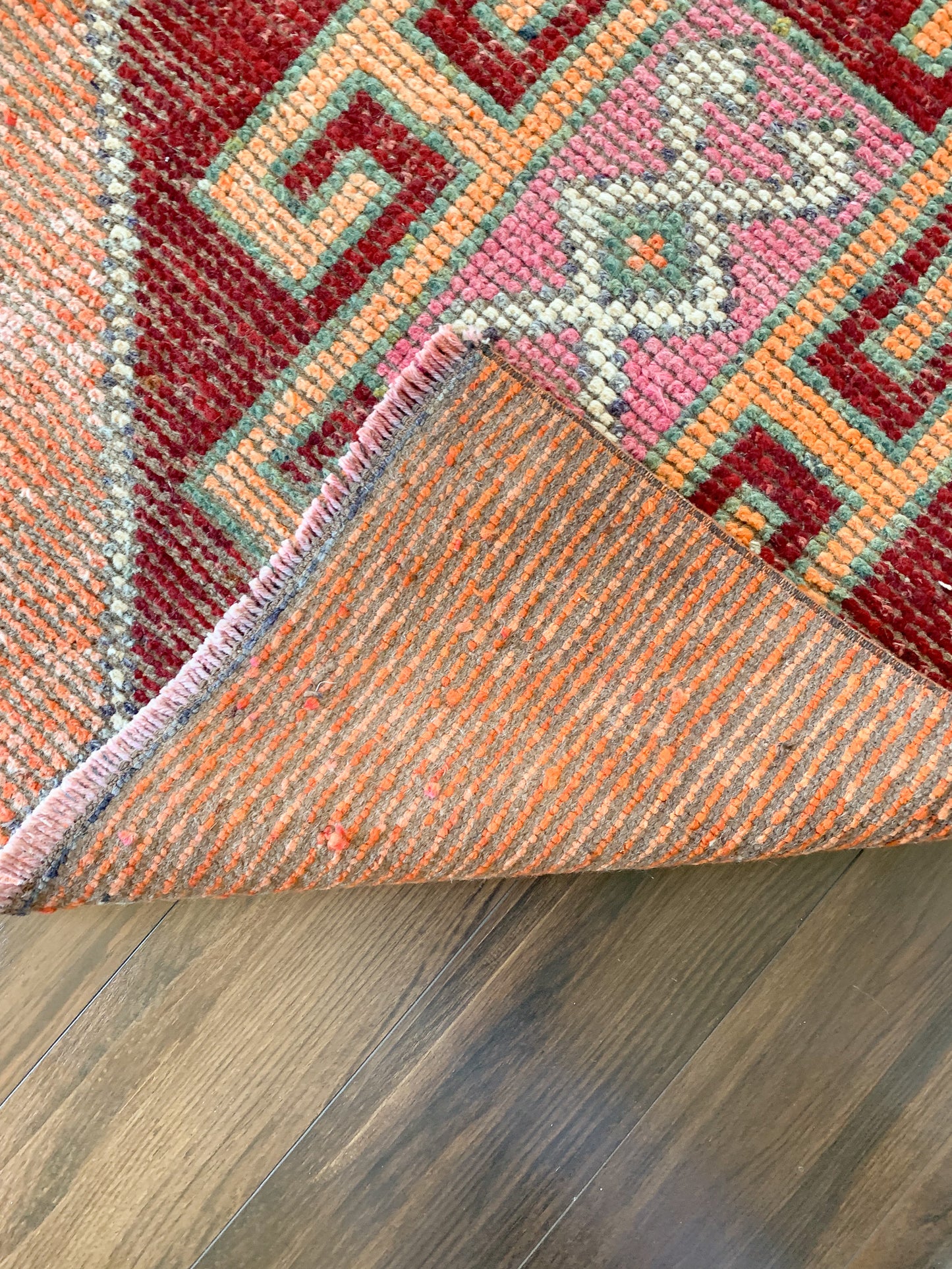 R1126 - 2.8' x 10.3' Vintage Turkish Herki Runner Rug