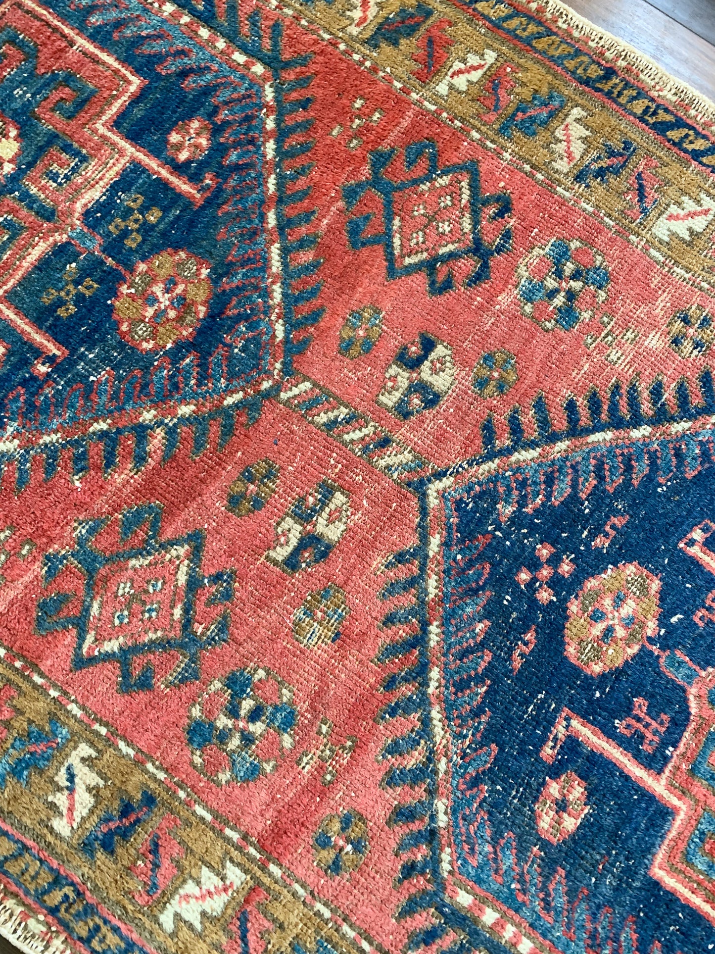 Reserved for Trisha - R1127 - 3.1' x 10.5' Antique Persian Runner Rug