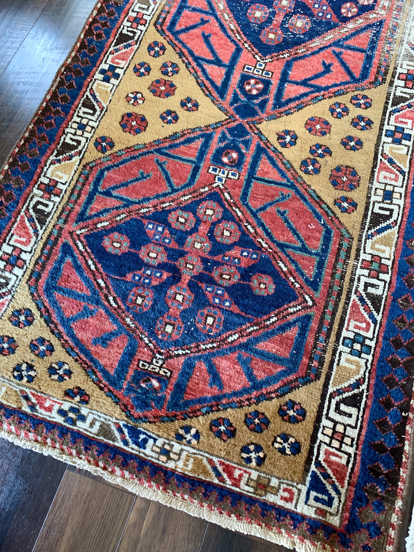 Reserved for Candice - R1131 - 3.3' x 10.8' Antique Persian Runner Rug