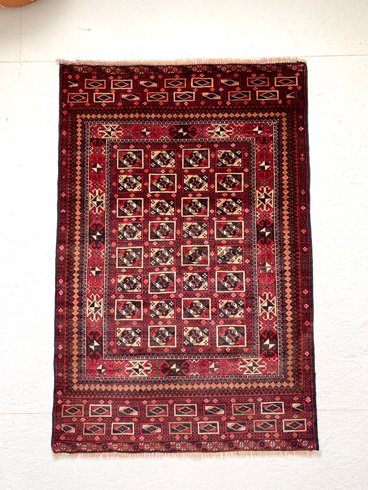 No. A1077 - 2.9' x 4.5' Vintage Persian Turkman Sara Area Rug