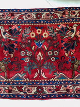 Load image into Gallery viewer, No. A1065 - 2.3&#39; x 3.8&#39; Vintage Persian Bakhtiari Pictorial Area Rug
