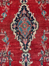 Load image into Gallery viewer, No. A1072 - 4.0&#39; x 7.5&#39; Vintage Persian Lilihan Area Rug
