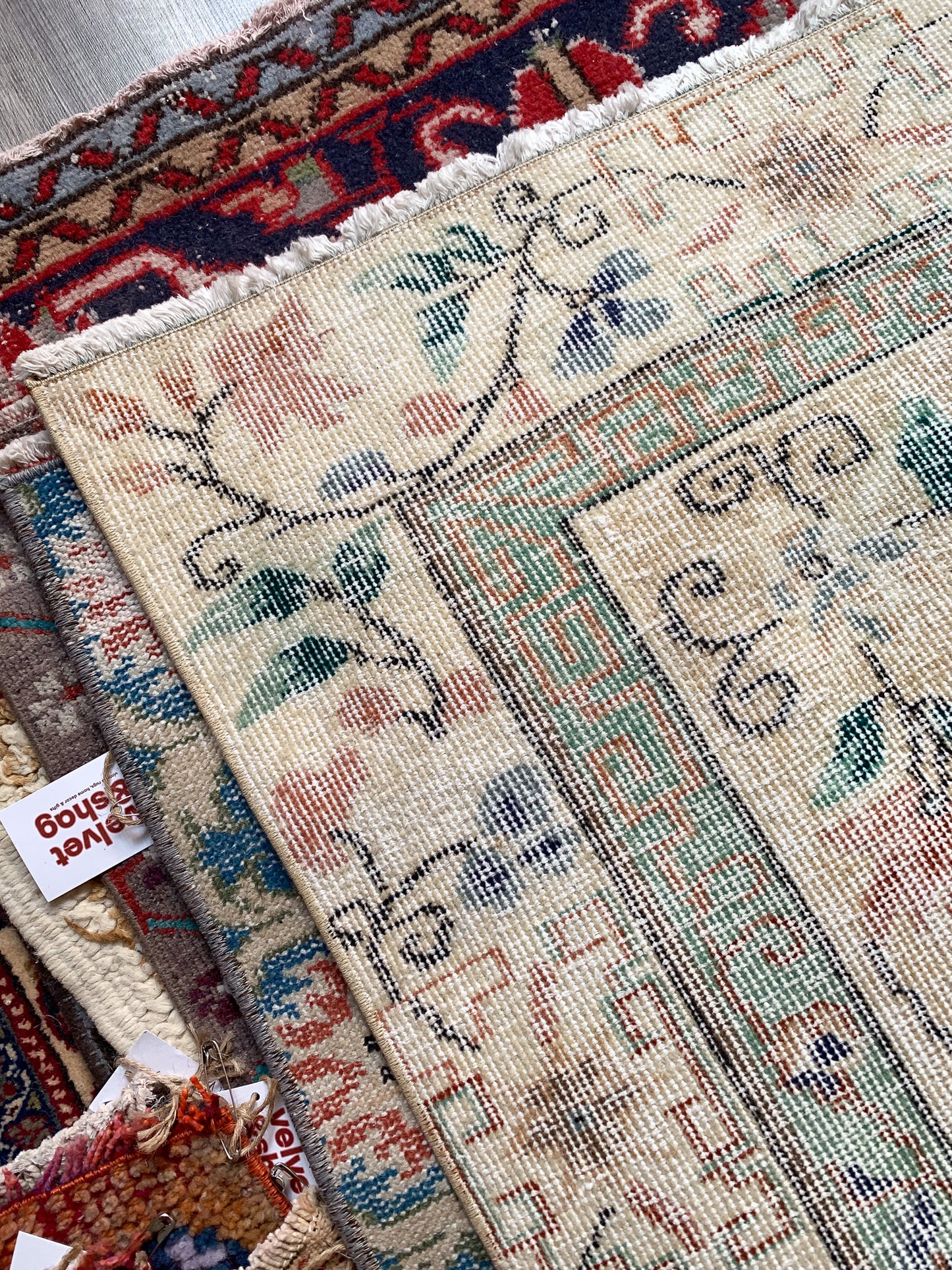 Reserved for Trisha - No. A1124 - 5.7' x 8.3' Vintage Turkish Area Rug