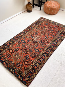 Reserved for Sarah - No. A1070 - 3.2' x 6.1' Vintage Persian Area Rug