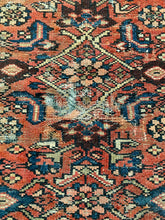 Load image into Gallery viewer, Reserved for Sarah - No. A1070 - 3.2&#39; x 6.1&#39; Vintage Persian Area Rug
