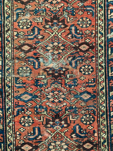 Reserved for Sarah - No. A1070 - 3.2' x 6.1' Vintage Persian Area Rug