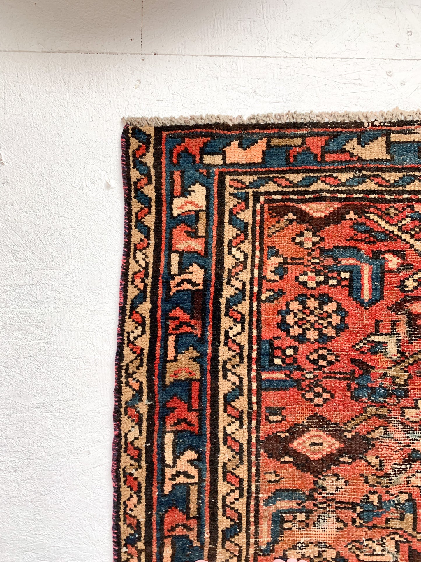 Reserved for Sarah - No. A1070 - 3.2' x 6.1' Vintage Persian Area Rug