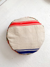Load image into Gallery viewer, Moroccan Rug Floor Pouf #339
